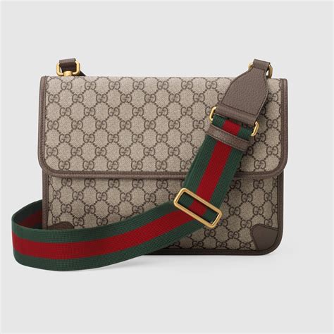 GUCCI BORSA SHOPPING IN GG SUPREME CON TRACOLLA